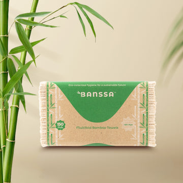 Bamboo Multi-Fold Tissue Napkins - 150 Sheets | Box of 20